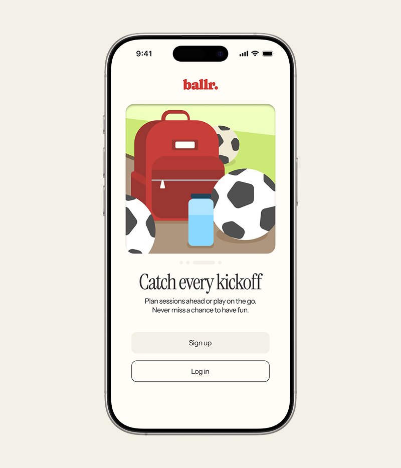 Ballr Onboarding Image